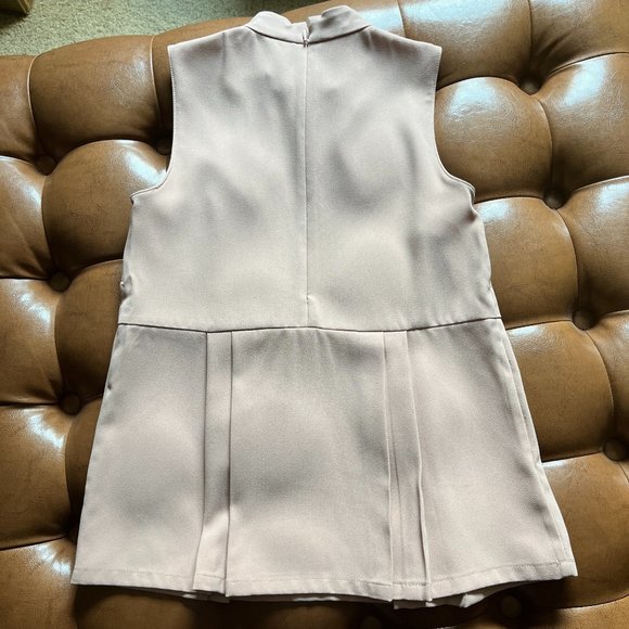 *HP* Ann Taylor Mock Neck Peplum Top XSP - Picture 4 of 9